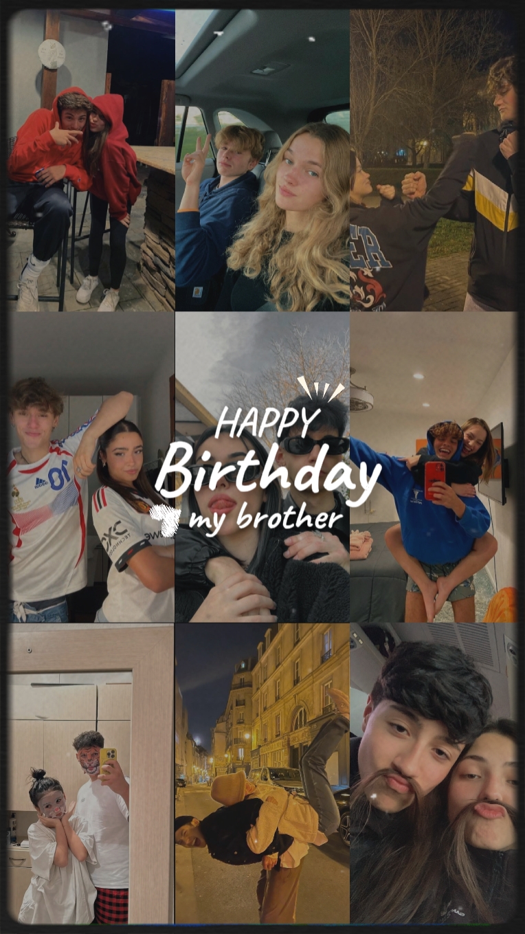 Aniversário meu irmão