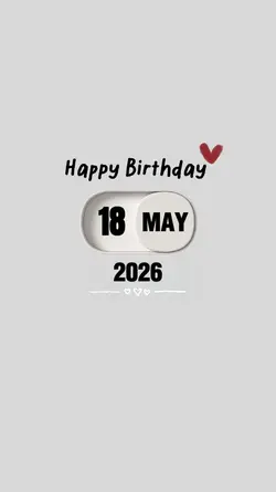18 MAY BDAY MYLOVE