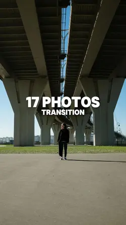 17 photos transition