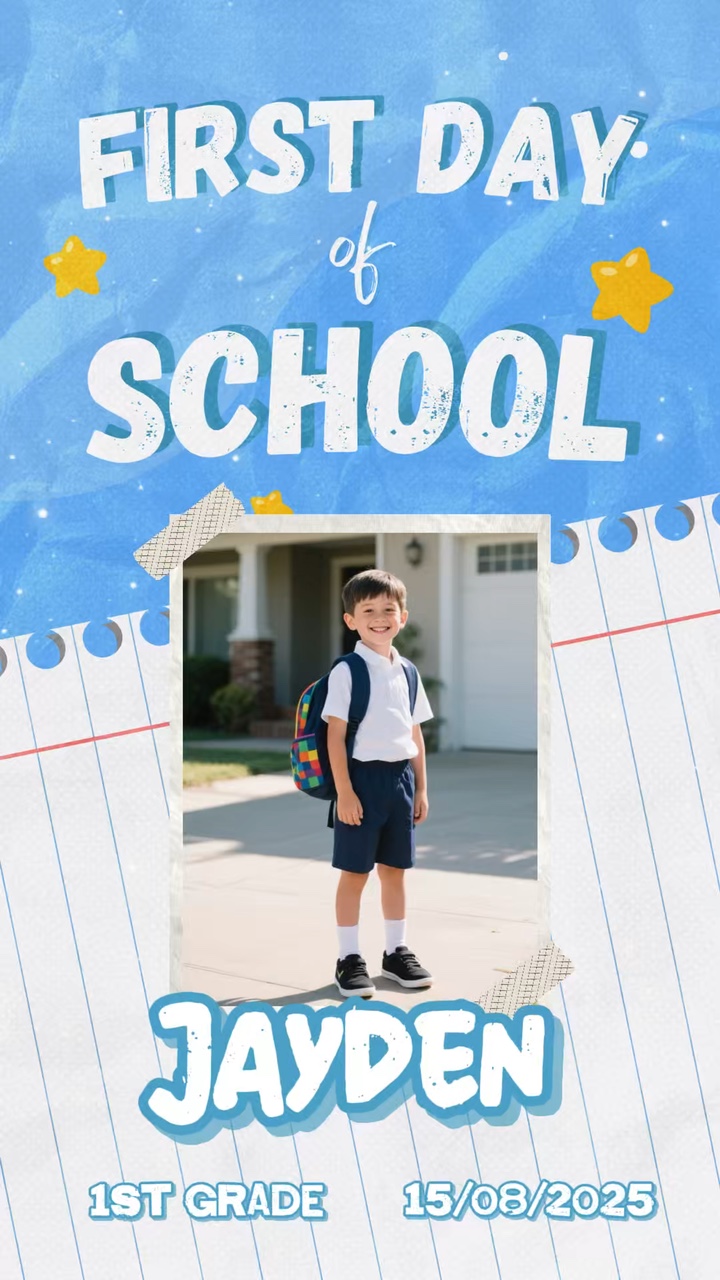 Hari Pertama Sekolah