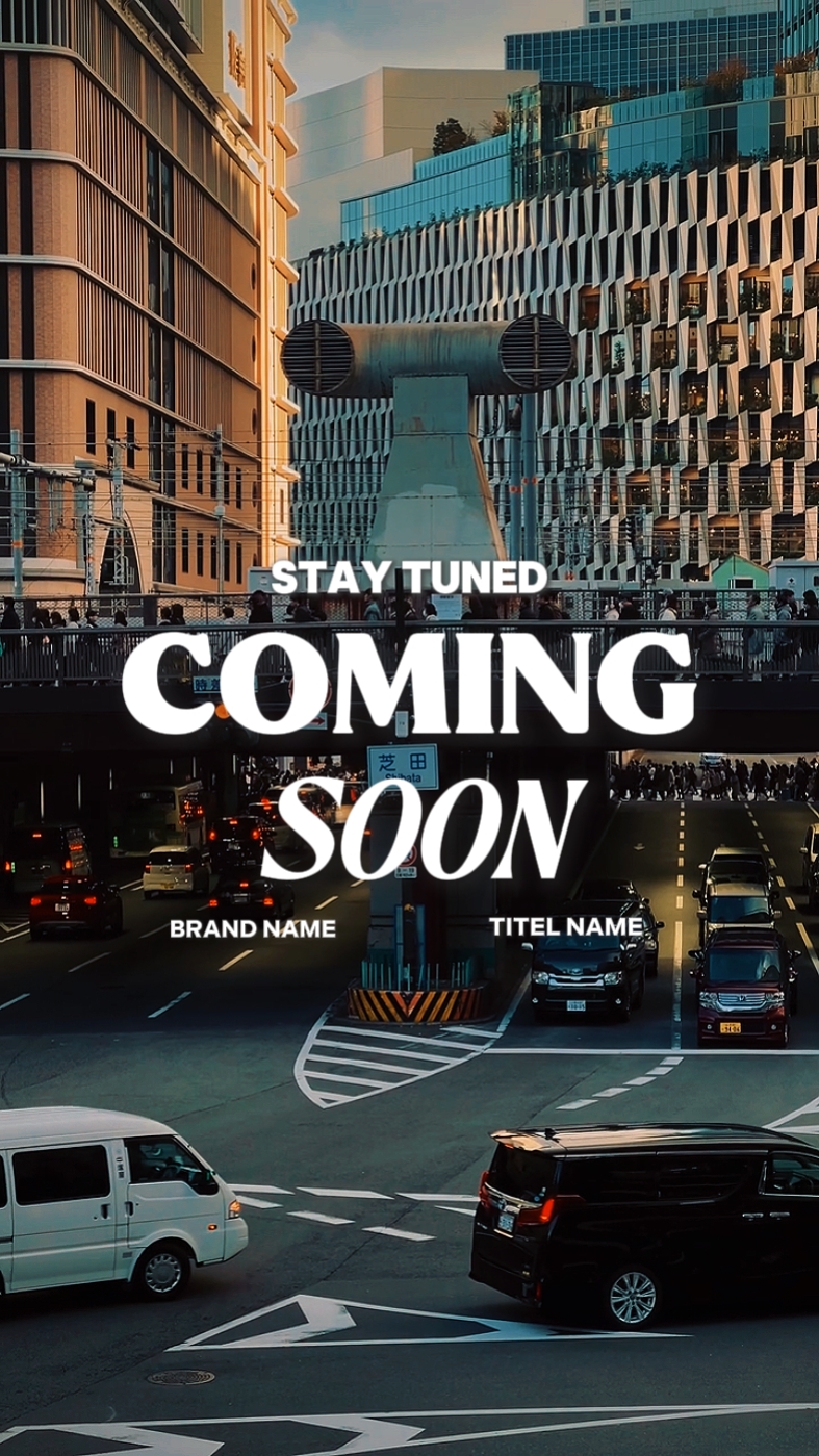 Coming Soon template