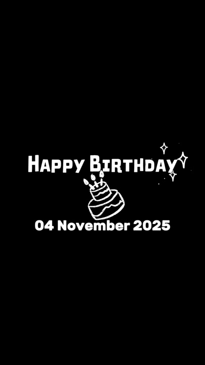 ulang tahun 04 november