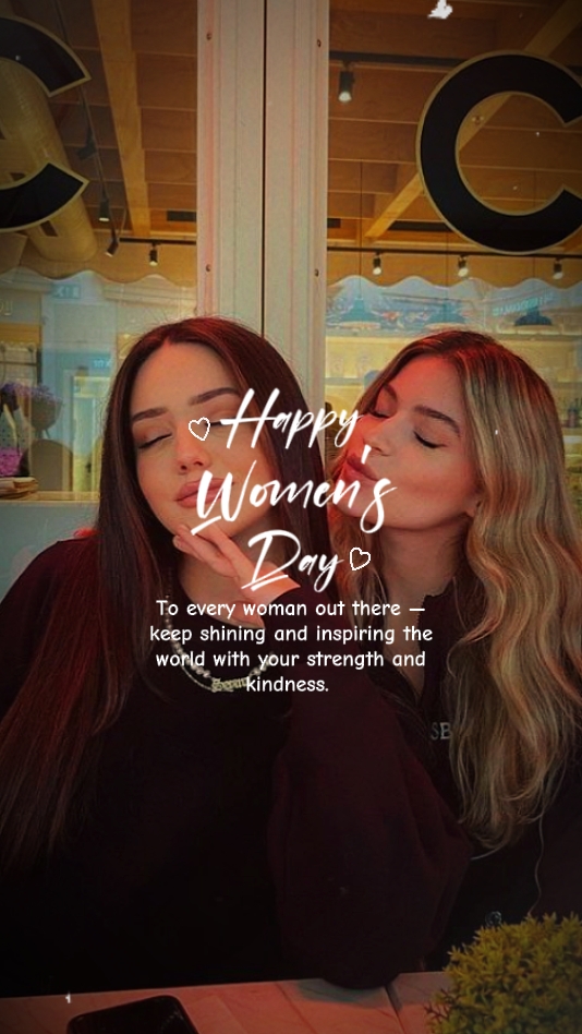 Feliz dia das mulheres
