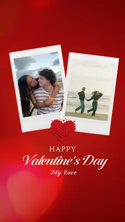valentine polaroid