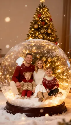 FAMILY SNOWGLOBE🍂