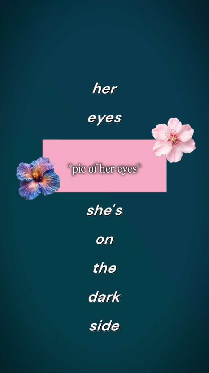*her eyes*