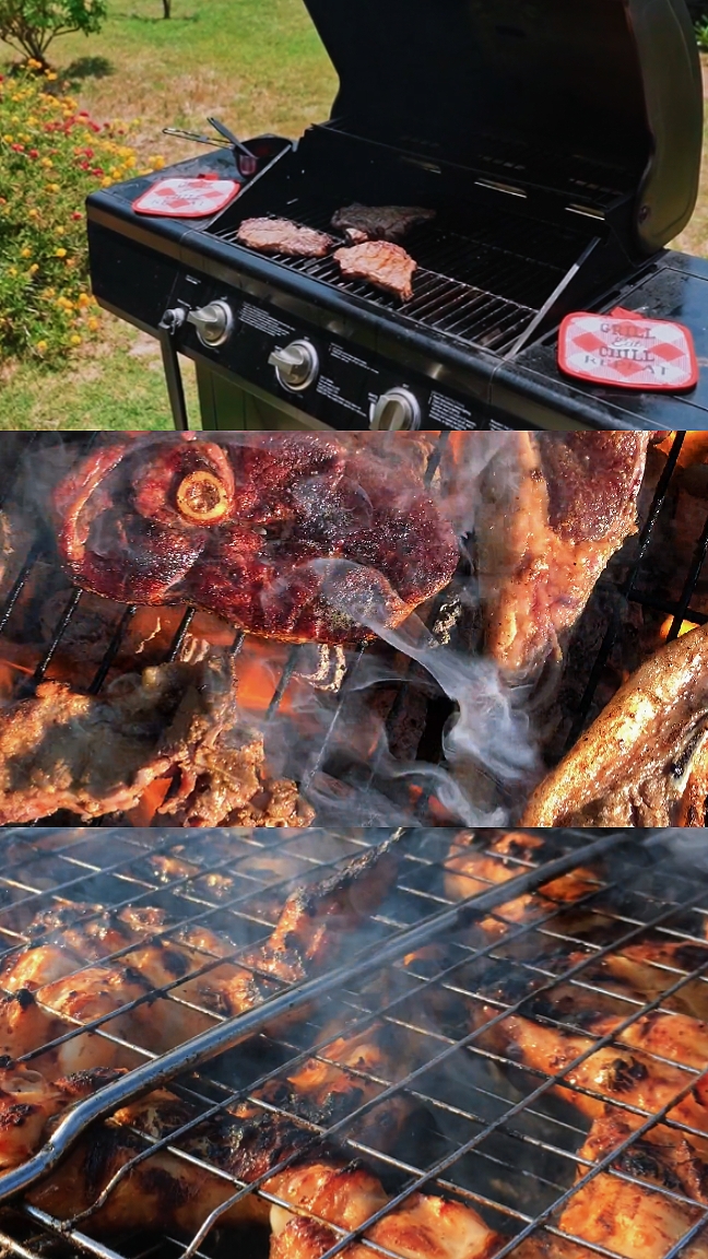 Hora do churrasco