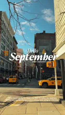 Hello september