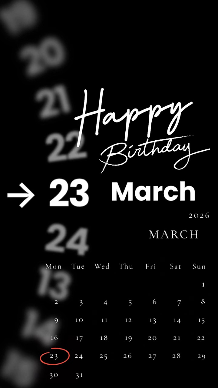 ULANG TAHUN 23 MARET