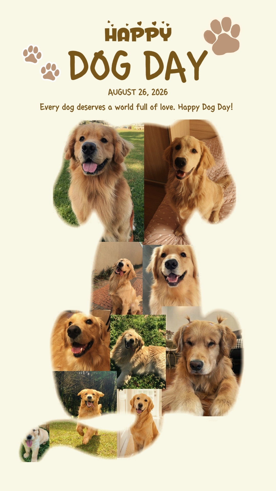 FELIZ DÍA DEL PERRO 2026