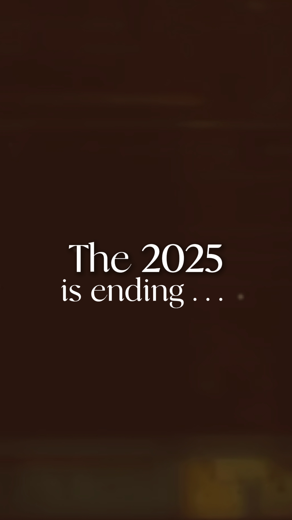 2025 está terminando