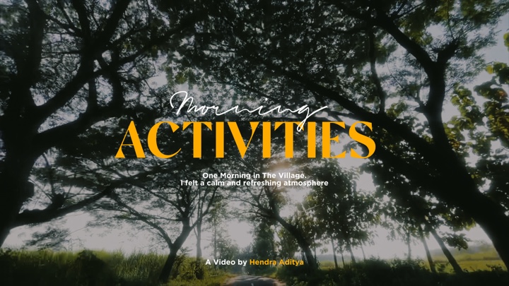 Actividades matutinas 