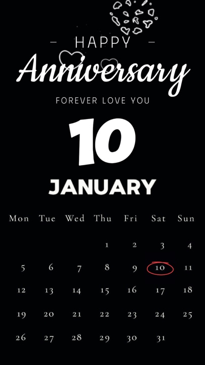 Anniv 10 janvier 