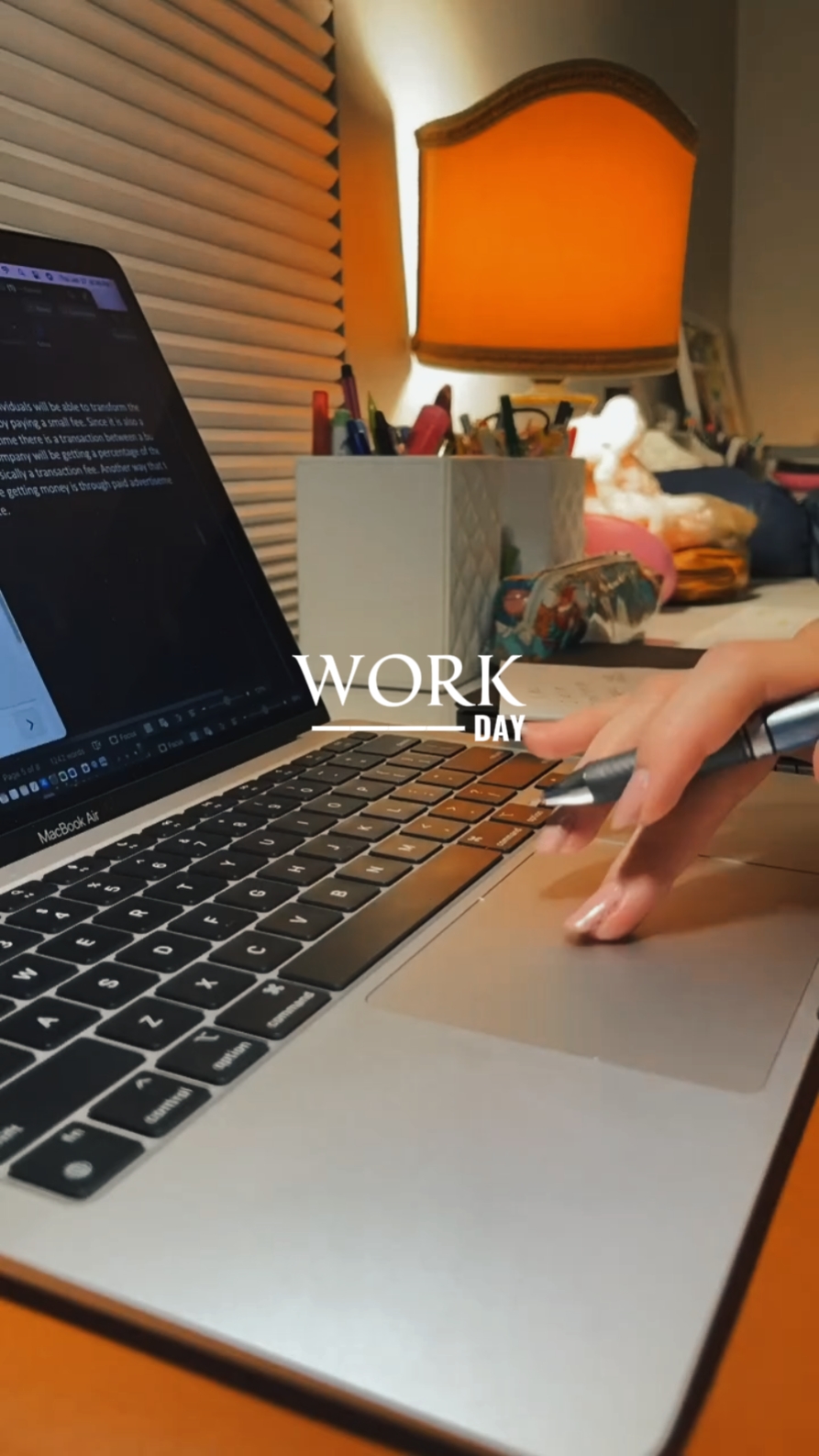 Dia de trabalho