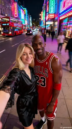 me & Michael Jordan