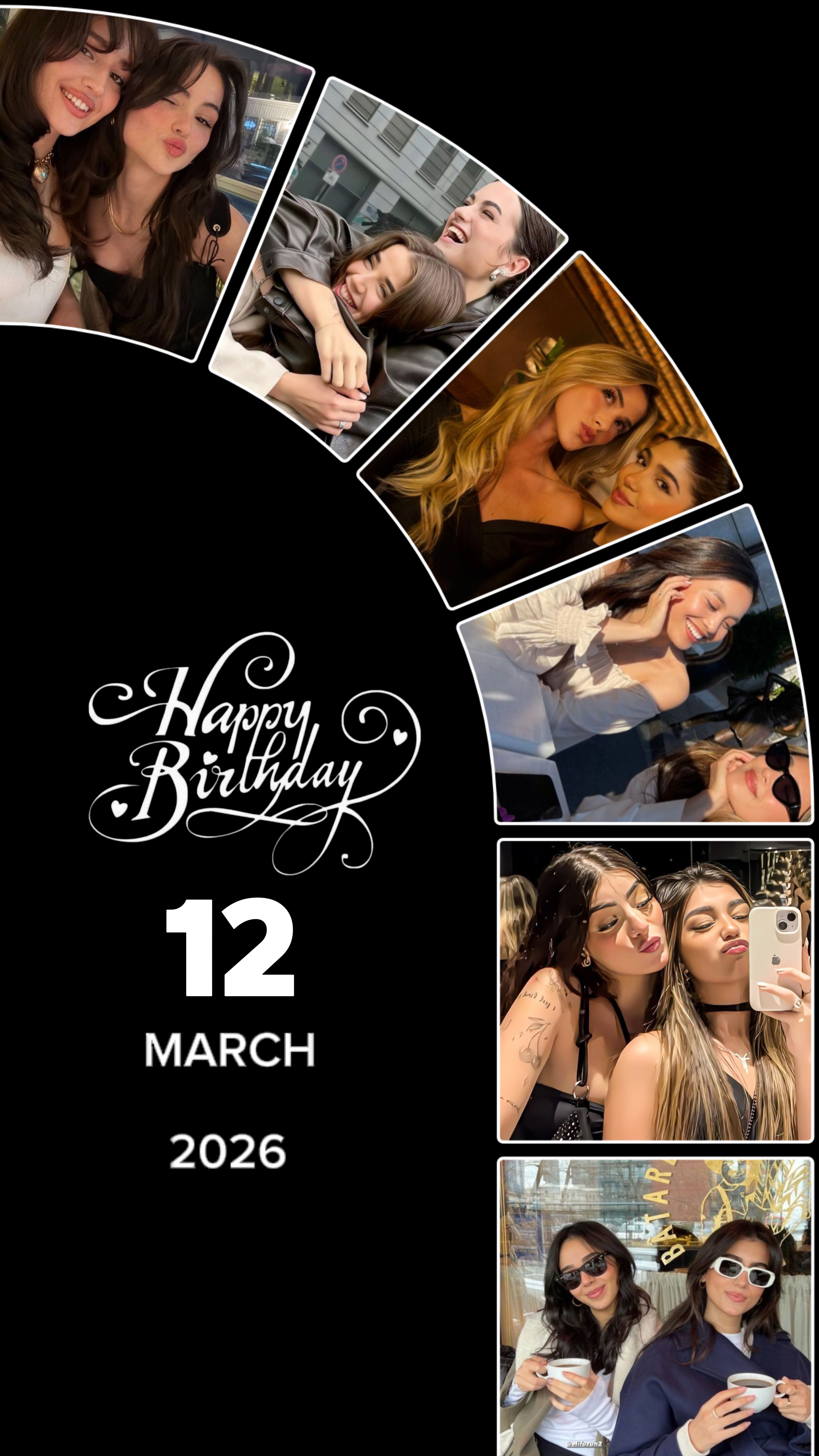 BIRTHDAY 12 MARCH 