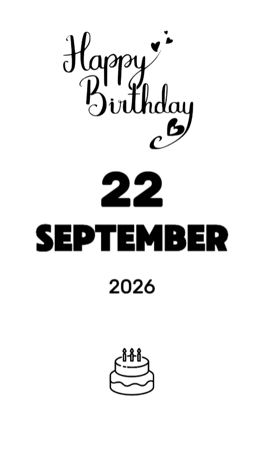 HBD MOM 22 SEPTEMBER