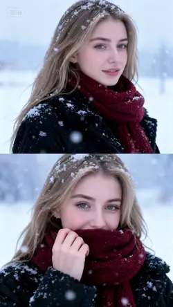 Winter photoshoot