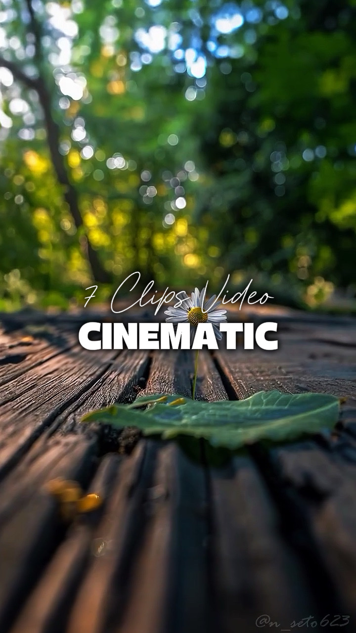 7 Vídeos cinematográficos 