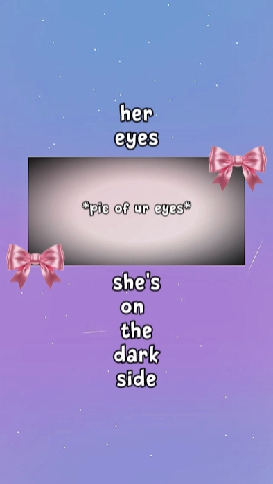 her eyes