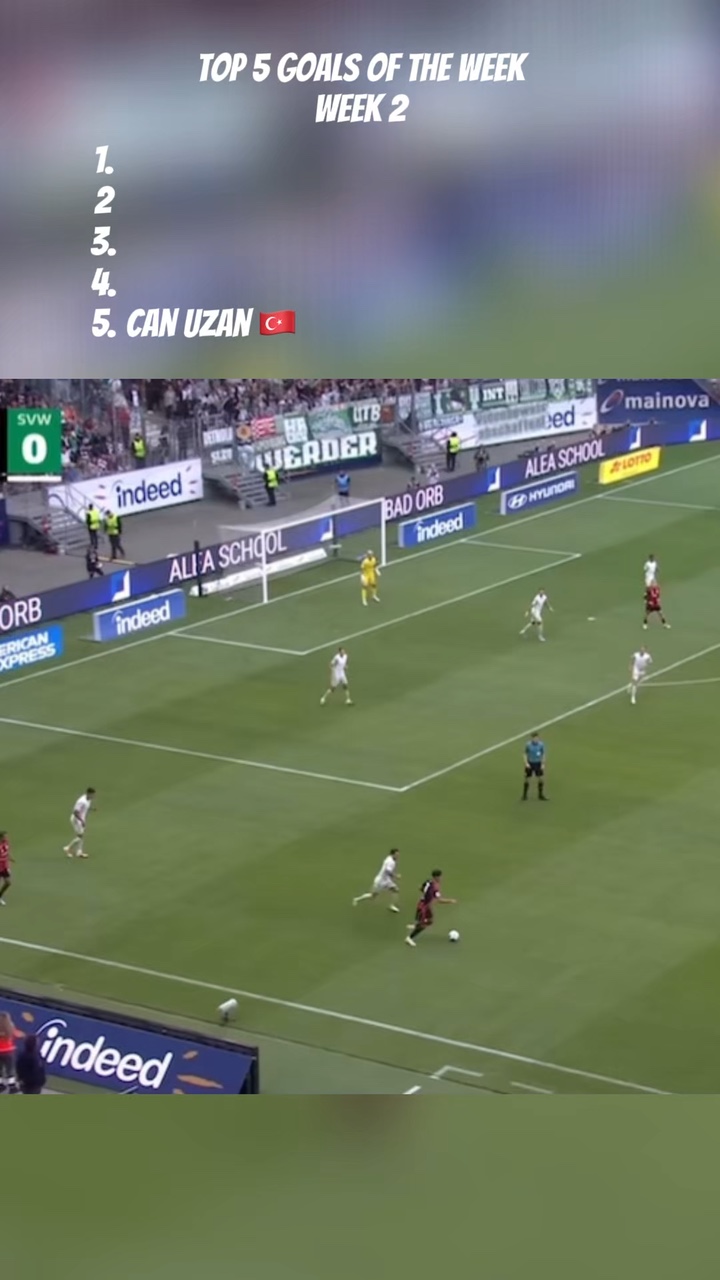 İlk 5 gol 