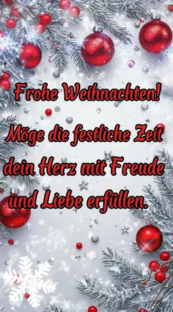Frohe Weihnachten 