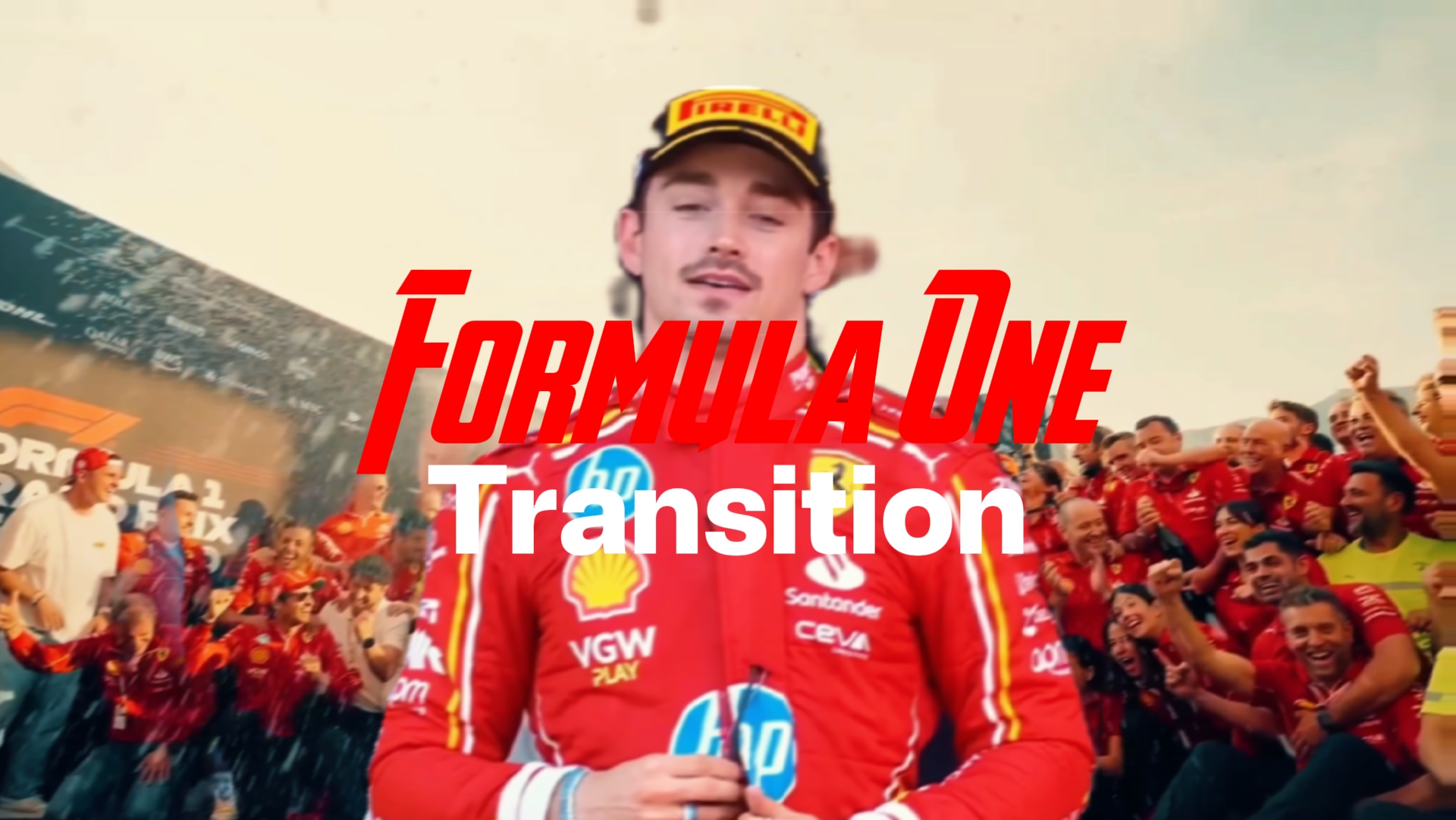 TRANSICIÓN DE FÓRMULA 1