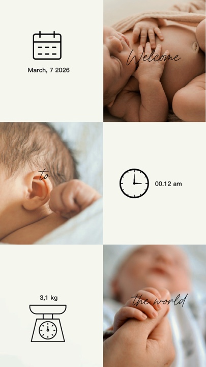 Welcome baby