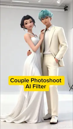 Couple Photoshoot AI