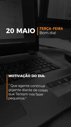 20 de maio terça