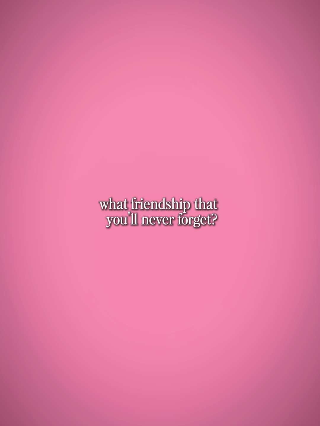 friendship 