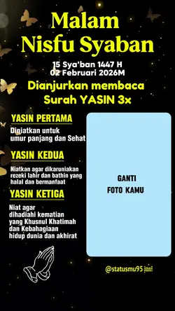 Nisfu Sya'Ban 2026