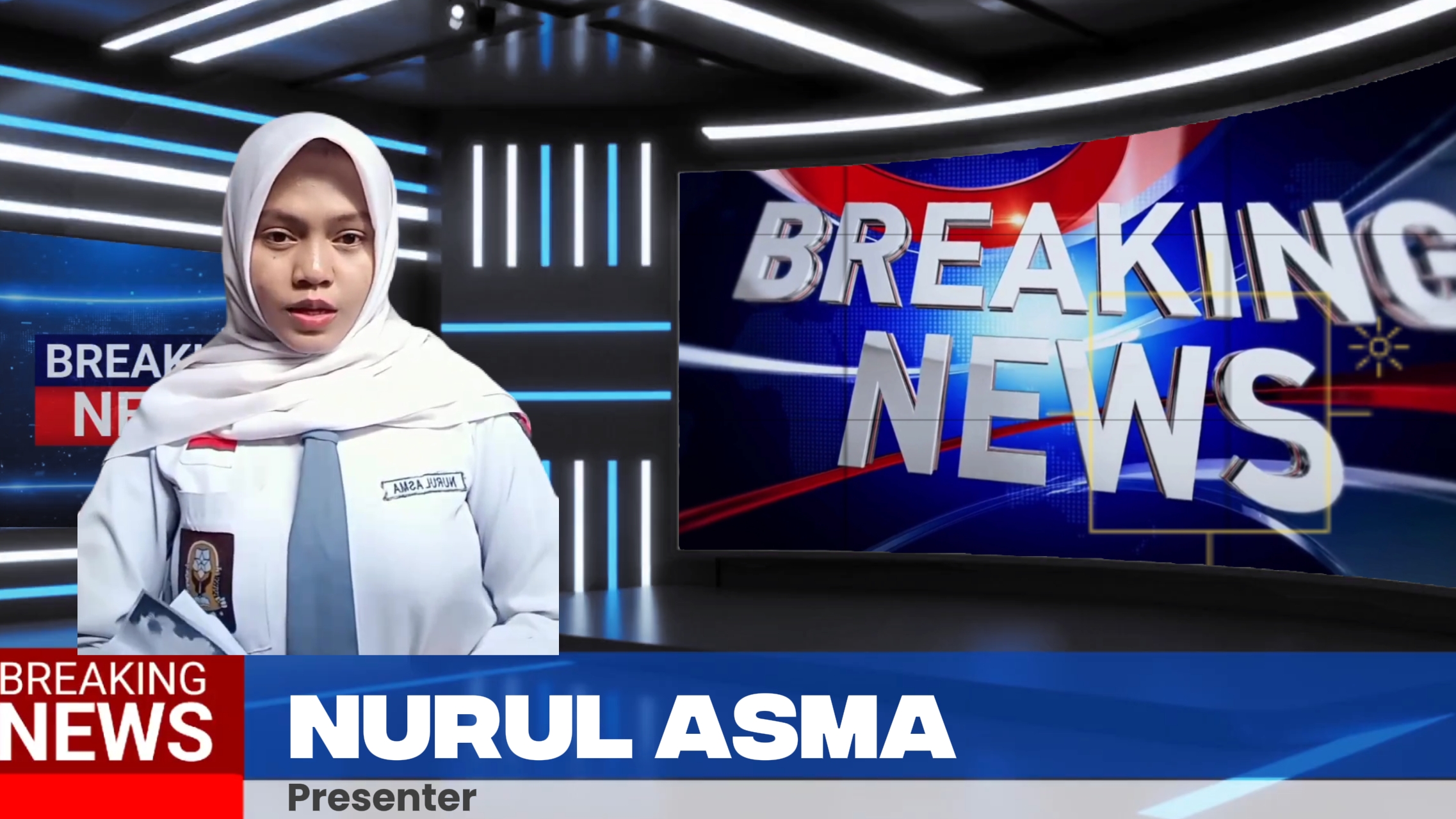 NEWS PRESENTER