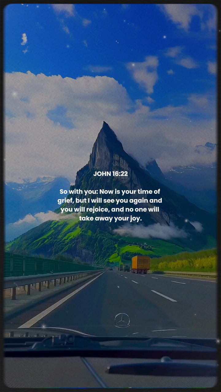 Jean 16 : 22