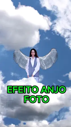 EFEITO ANJO FOTO 