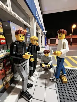 Lego photo collage