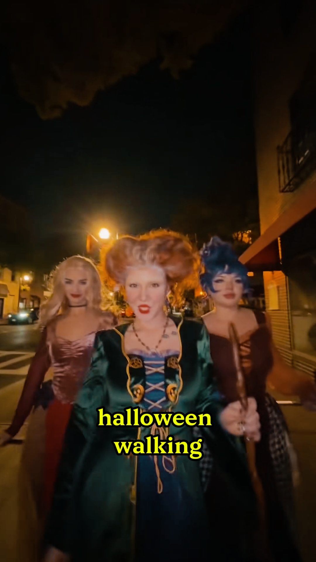 halloween walking