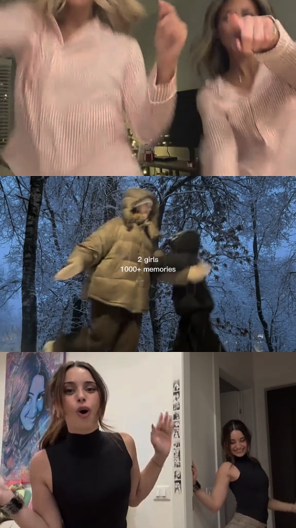 2 girls 