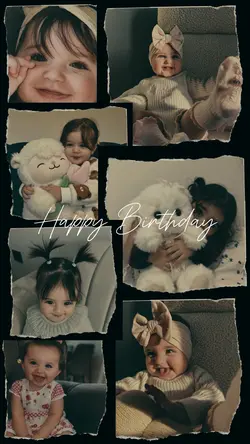 My baby birthday