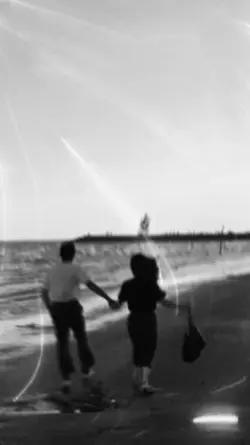 black and white