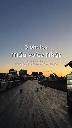 Mẫu voice Nhật