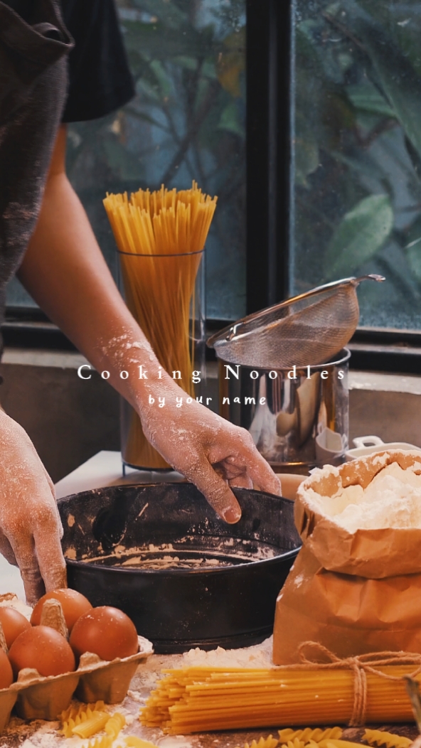 Cocinando fideos 