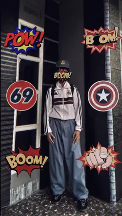 stiker tinggal geser