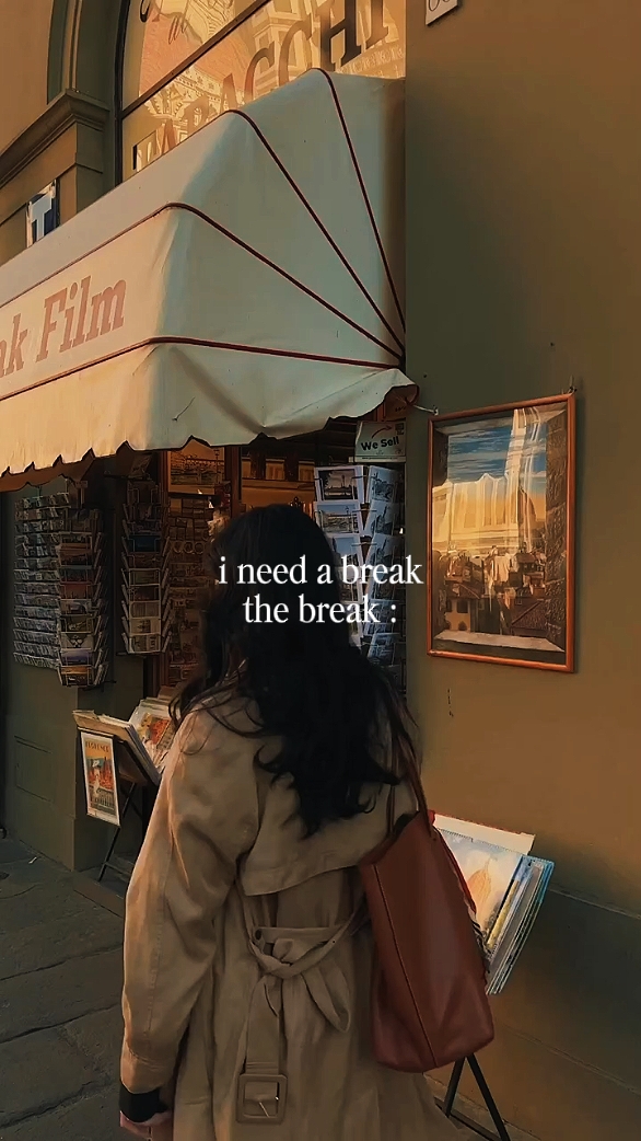 i need a break