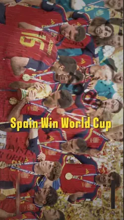 Spain Win World Cup
