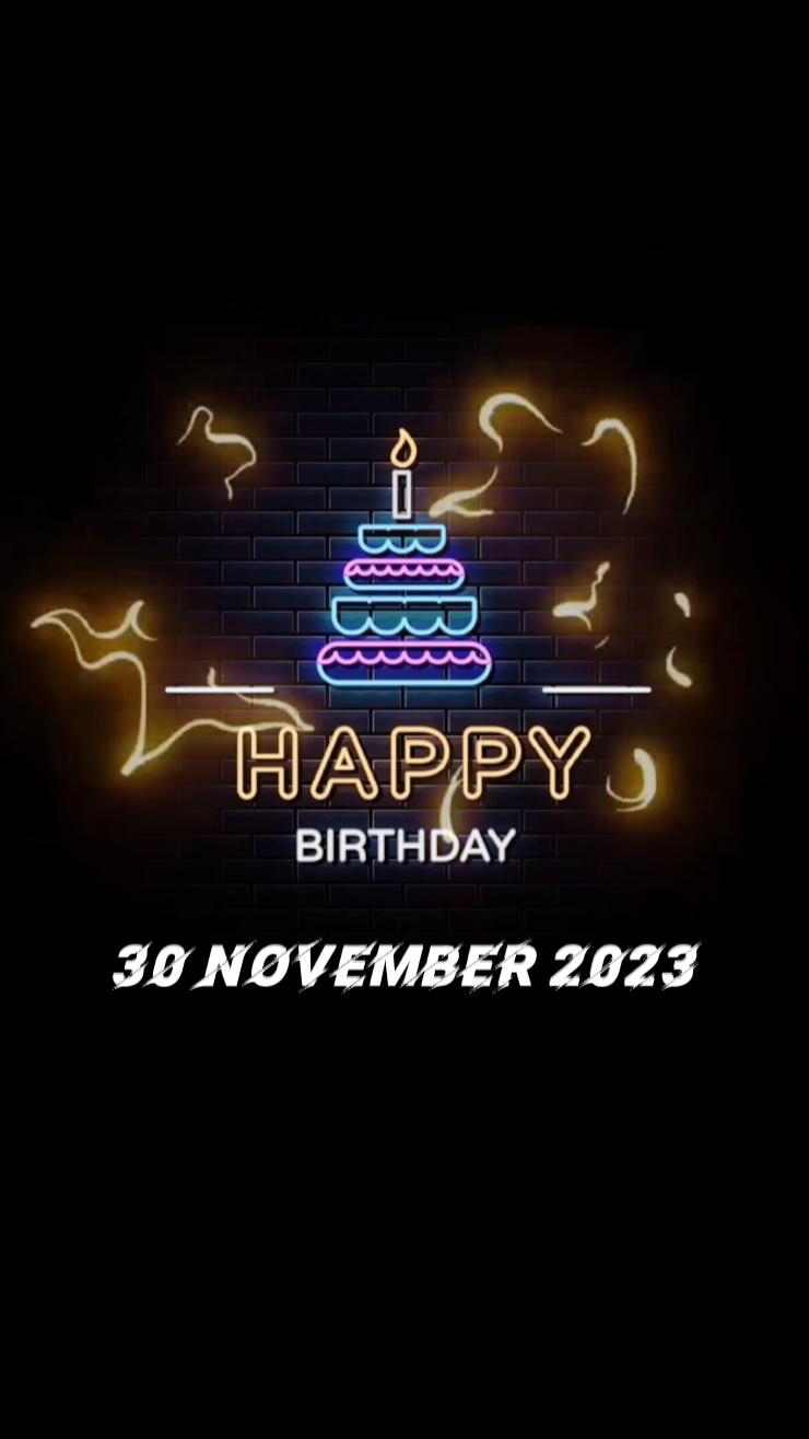 Birthday 30 November