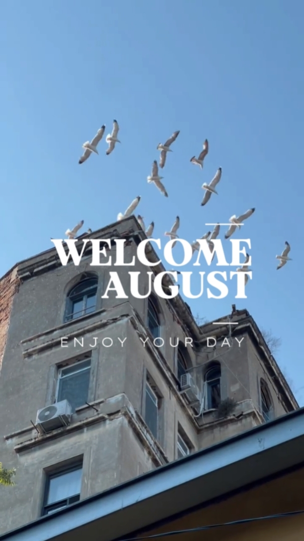 Bienvenido agosto