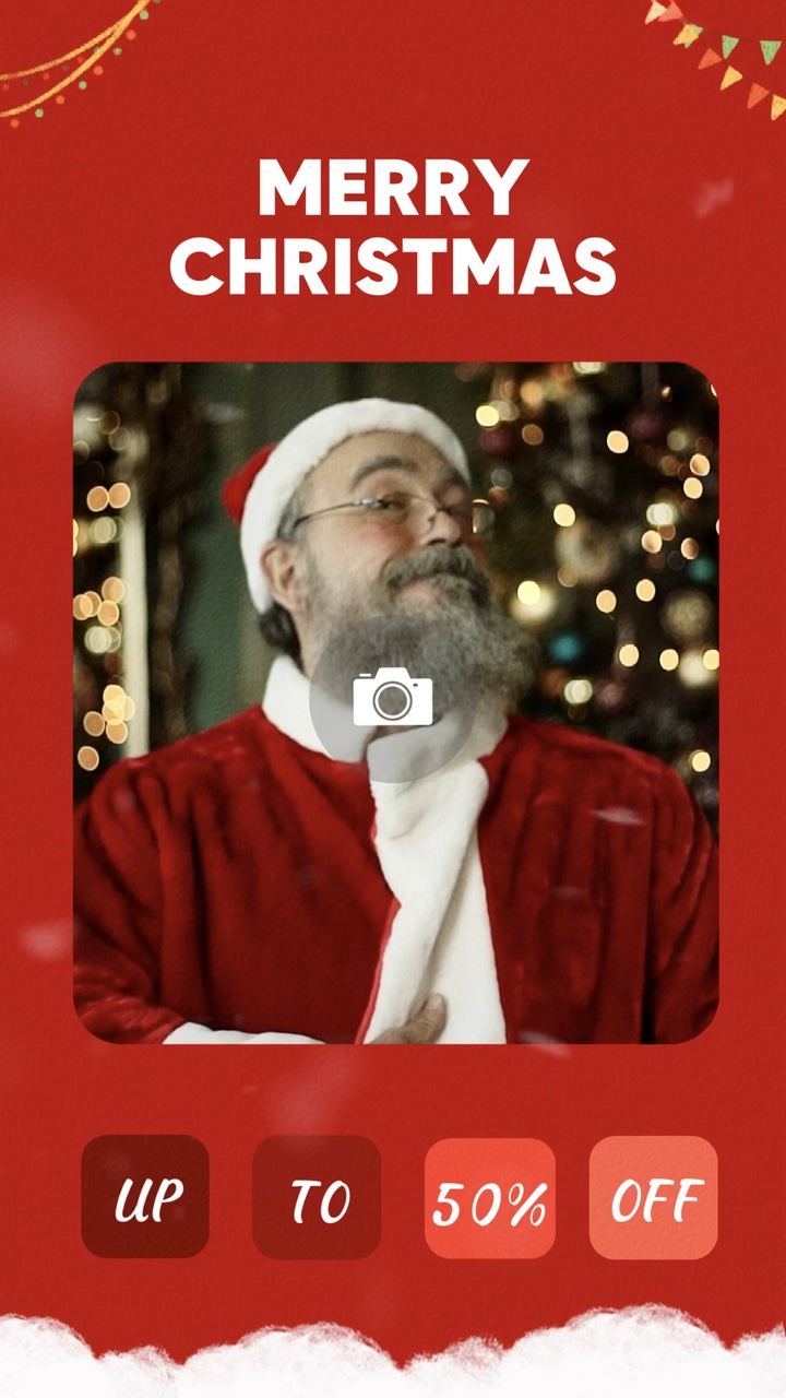 C2B Natal Vermelho Moda Criativa Introdução TikTok