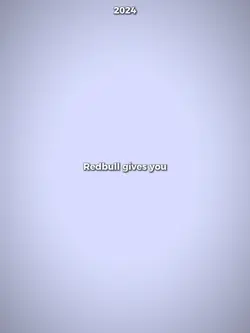 redbull gives u wing