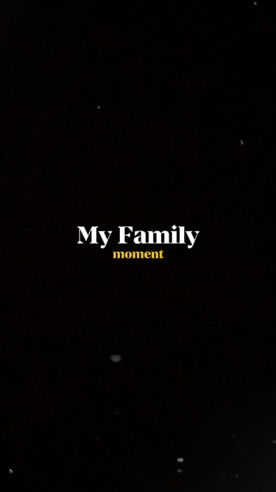 Familienmoment